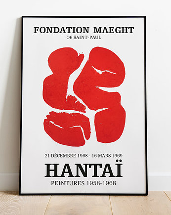 Simon Hantai - Exhibition Poster, Pas De LArt