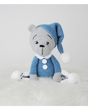 Śpioch w różowej piżamce - ciemniejszy niebieski, Lollipop