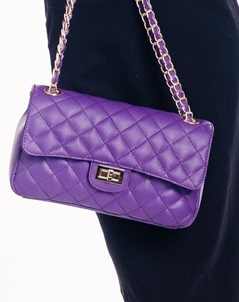 Torebka skórzana pikowana -  (6932), BOSCCOLO