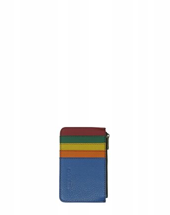 Etui skórzane na karty wizytówki przegródki kieszeń na zamek OLIVKA, Olivka Warsaw