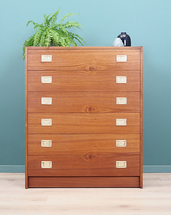 Komoda czereśniowa, lata 70, duński design, produkcja: Dania, Przetwory design
