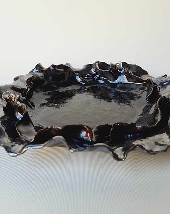 CERAMICZNA  Patera abstrakcyjna, as ceramika