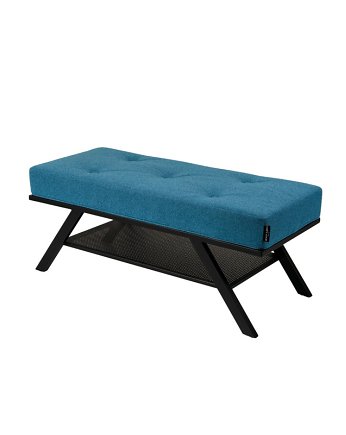 Ławka Tapicerowana Industrialna Hamilton 2811 LGM-280, EMRA WOOD DESIGN