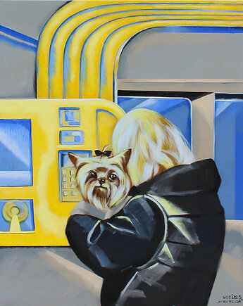 Akryl na Płótno, 100x80 cm, Lodigi