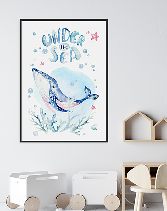 Wielorybek - plakat, HOG STUDIO