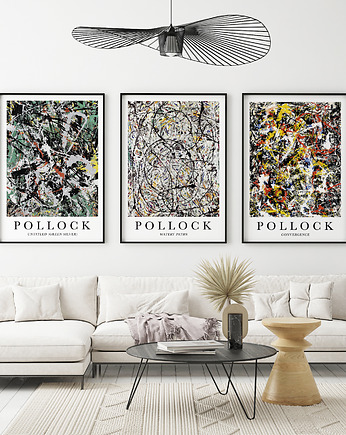 Zestaw Pollock  - trójpak plakatów, HOG STUDIO