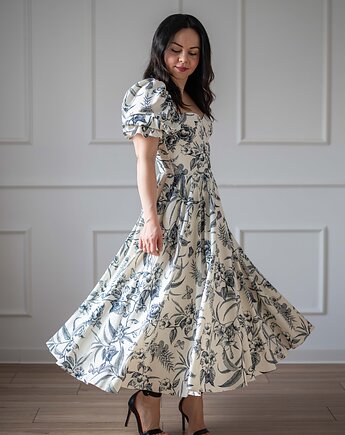 Sukienka Selena kwiaty, Anna Wolny Fashion