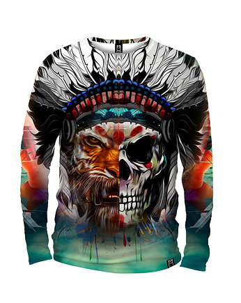 Koszulka Longsleeve Męska DR.CROW Indian Tiger, DrCrow