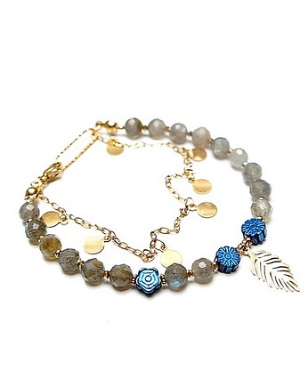 Labradoryty vol. 15 /bransoletka/ - Szlachetna kolekcja, KiKa pracownia