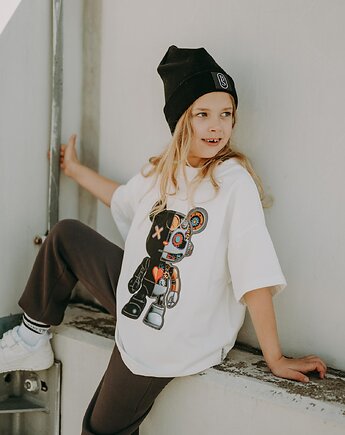 T-shirt oversize Robot Teddy, BejbiStory