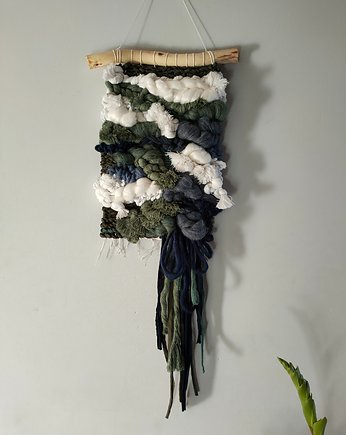 Tkana dekoracja ścienna, makatka, Splotyart