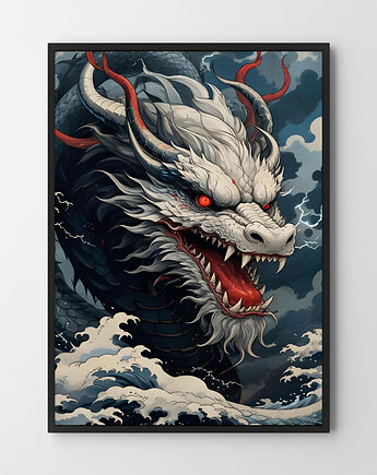 Plakat Smok v1 Azja, HOG STUDIO