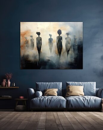 Wiktoriańska Praga - Plakat - Impresjonizm, Loft, Black Sapphire Art