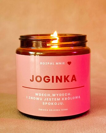 Świeca sojowa JOGINKA, SOy