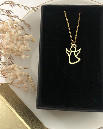 ZAWIESZKA aniołek złoto 585 na Święta, Anemon Atelier