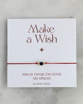 Make a Wish - Bransoletka z nocą kairu, spełniająca życzenia ;), Le Boho Bleu