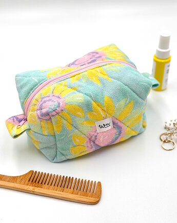 Kosmetyczka kostka Lato Duża, wu handmade