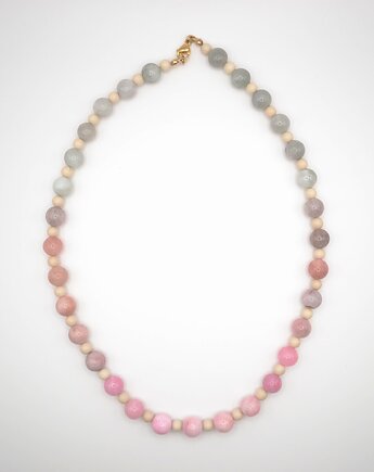 Choker z cieniowanego morganitu, Messme