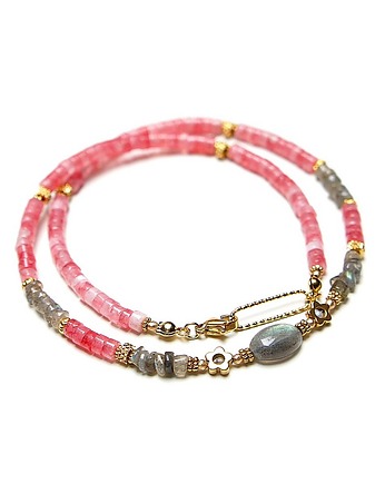 Kwarc strawberry vol. 4 /choker/ 20.03.25 - Szlachetna kolekcja, KiKa pracownia