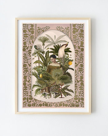 Plakat Flora  50x70 cm, OSOBY - Prezent dla chłopaka na urodziny