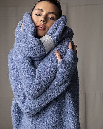 Sweter Boucle Niebieski, Nubee