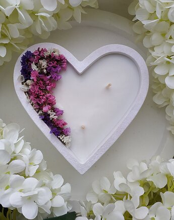 Świeca sojowa serce Dzień Babci, Narcissus Candle