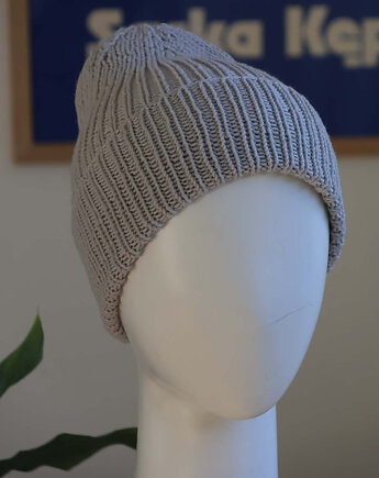 Jesienno-zimowa czapka, fluffyknitt