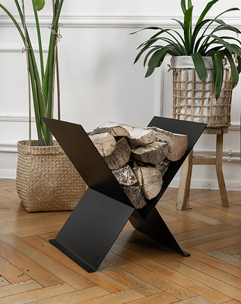 Stojak na drewno w kształcie V, Vavum Furniture