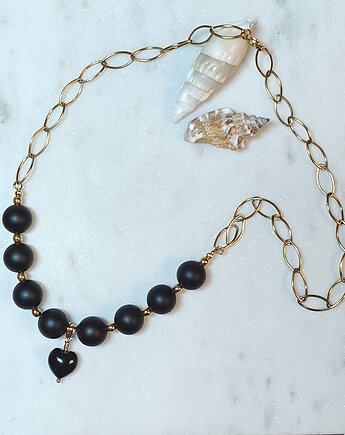 Naszyjnik Sweetheart - onyks, Studio Gazela