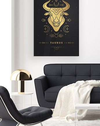 Obraz autorski TAPETAMA znak zodiaku Byk, TAPETAMA
