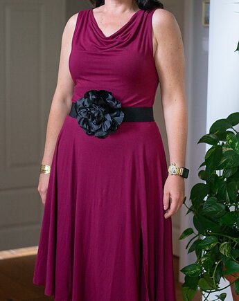 Kwiecisty pasek/broszka, Mró Soutache