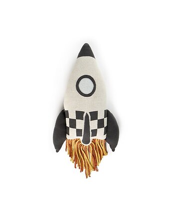 Poduszka rakieta Rocket M,  "Mom, I want to be an astronaut" Lorena Canals, Lorena Canals