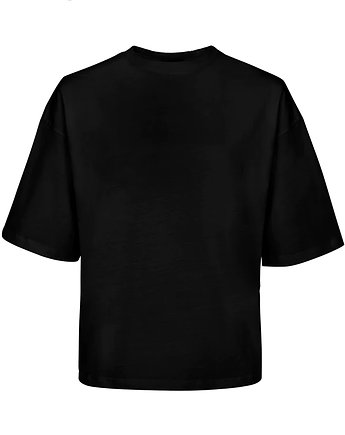 T-shirt relaxed black, Patchouli