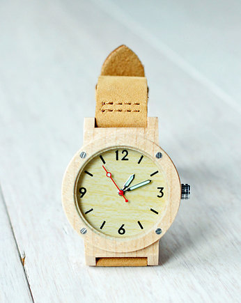 Damski drewniany zegarek SPORTY maple, EkoCraft