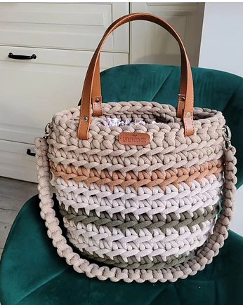 Torba LULUbag multicolor, Sznurkosploty