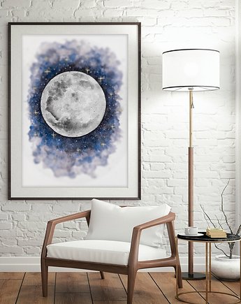 Księżyc. Plakat, Malgorzata Domanska