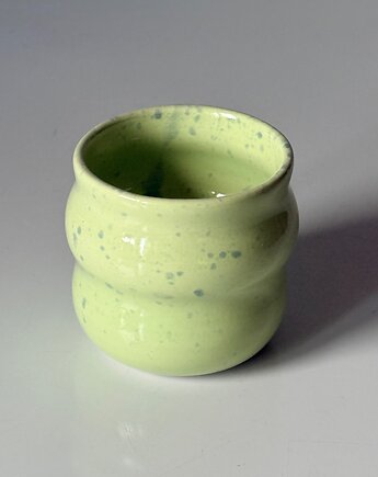 Kubek brzuszek / zielony, ewi_pottery