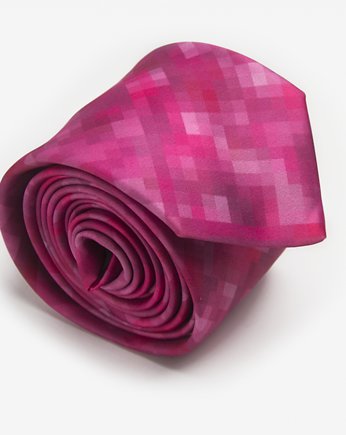 Krawat FUCHSIA PIXEL, marthu