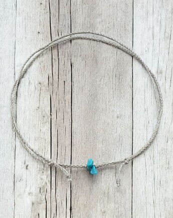 Howlit turkusowy naszyjnik simple, galeria nuit