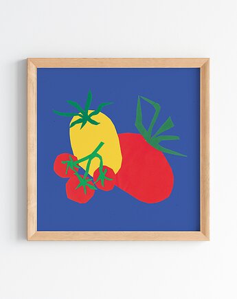 Plakat Pomidorki, Lidka Zajdzińska