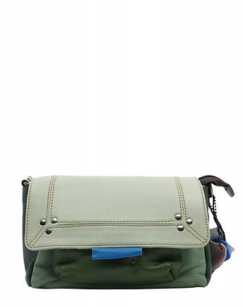 Torebka skórzana, miękka, na ramię długi pasek oryginalna zero waste OLIVKA, Olivka Warsaw