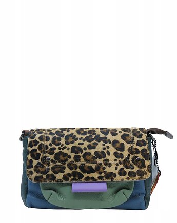 Torebka skórzana, miękka, na ramię długi pasek oryginalna zero waste OLIVKA, Olivka Warsaw