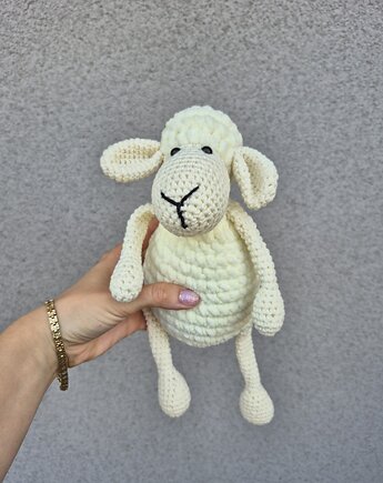Przytulanka owieczka BARANEK SHAUN, Po.dziergane