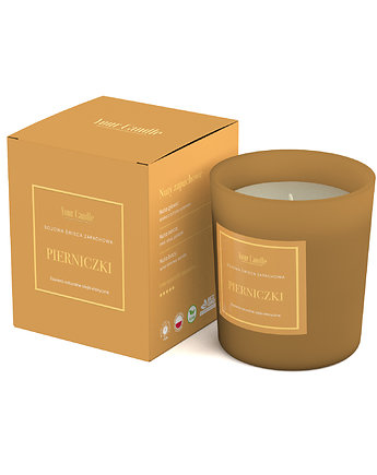 Świeca zapachowa sojowa Pierniczki 210ml- Your Candle, Your Candle