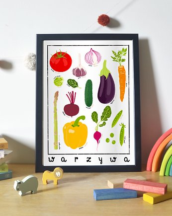 Plakat Warzywa, Cudownik Pospolity