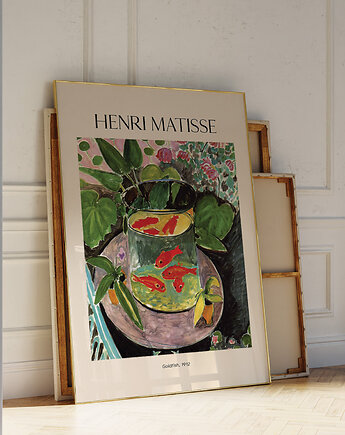 Plakat Reprodukcja Henri Matisse - Złote Rybki (Goldfish), OKAZJE - Prezent na Ślub