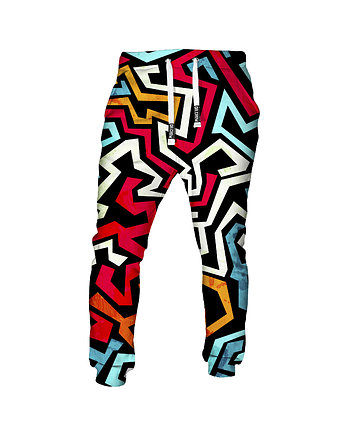 DR.CROW Spodnie Fullprint Crazy Style, DrCrow