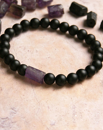 RÓWNOWAGA - ametyst, onyks, kaktusia