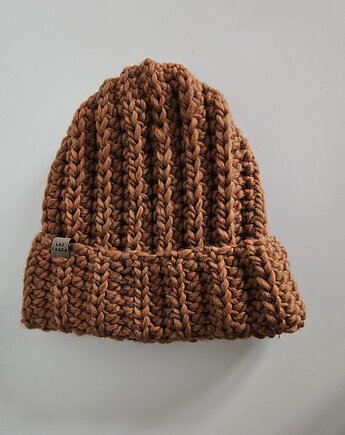 Czapka wełniana w kolorze miedzi, Las i Łąka