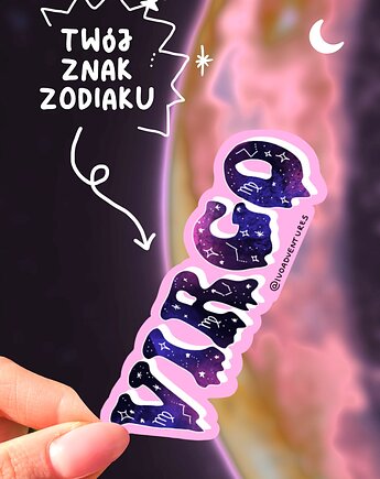 Naklejka - Zodiak - Virgo , ivoadventures